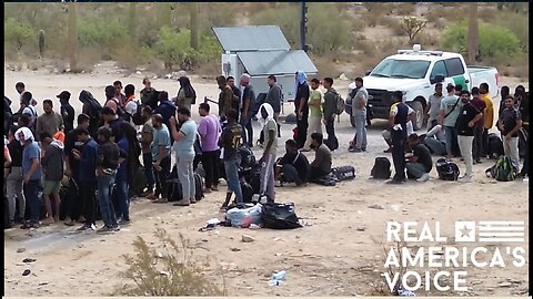 Breaking! Massive group of illegals in Lukeville, AR! Our country is being overrun!