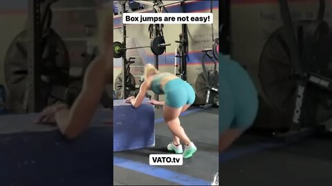 Do not try this at home! #Shorts #BoxJumpFail #GymFails