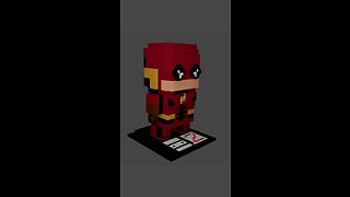 The Flash (Voxel Model)