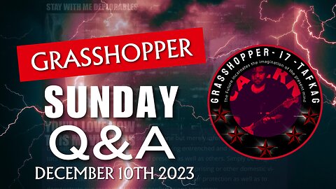 Sunday Q&A - December 10th 2023