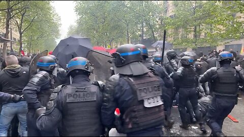 Chaos In Paris On May Day