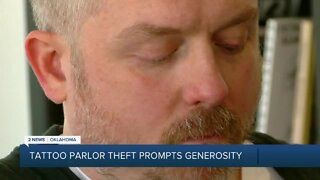 Tattoo Parlor Theft Prompts Generosity