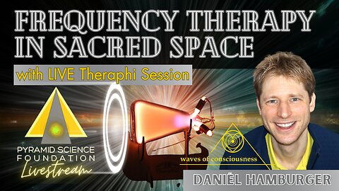Frequency Therapy in Sacred Space with LIVE Theraphi Session