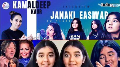 Janaki Easwar 12years old Singer Interview | FriendsworldTV | IndusAge