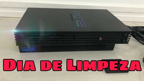 limpeza PS2 fat 50001 produto ótimo