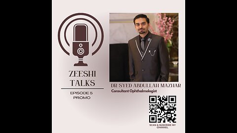 Dr Zeeshi Talks | Episode 5 | Promo | Feat. Dr Syed Abdullah Mazhar | Podcast | 4K #shorts
