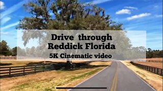 Drive Through Reddick, FL - Cinematic 5K with Gopro Hero 10