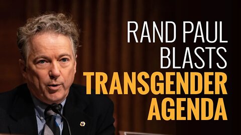 Rand Paul Confronts Biden's Education Secretary Pick on Transgender Agenda