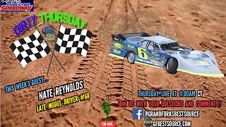 RCS DIRTY THURSDAY - with Late Model Driver #6R, Nate Reynolds, MWMod Driver #BO, Jory Berg & FKA Drivers Aiden Reynolds & Charlie Berg