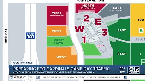 Glendale's transportation team works to mitigate game day traffic