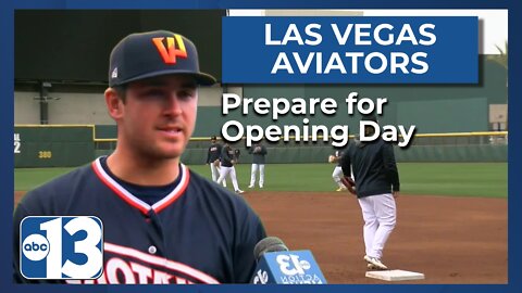 Las Vegas Aviators getting set for Opening Day this week