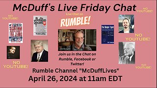 McDuff's Friday Live chat, April 26, 2024