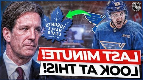 EXPLODED ON THE WEB! TRADE RUMORS! TORONTO MAPLE LEAFS NEWS! NHL NEWS!