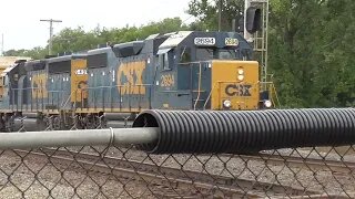 CSX Local Mixed Train from Marion, Ohio August 21, 2022