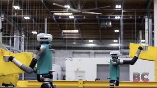 Humanoids at Amazon Provide Glimpse of Automated Workplace