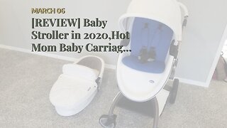 [REVIEW] Baby Stroller in 2020,Hot Mom Baby Carriage with Adjustable Seat Height Angle and Four...