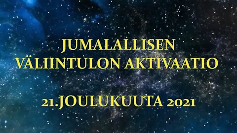 Jumalallisen Väliintulon Aktivaatio - Finnish promotional video