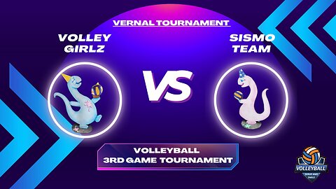 Volleyball 3rd Game Volley Girlz Vs Sismo Team