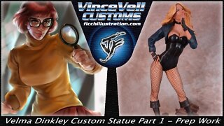 Velma Dinkley Scooby Doo Custom Statue Part 1 Prep work