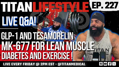 Titan Lifestyle - Live Q&A! - Diabetes Run in Your Family? Diet, Exercise Can Prevent It