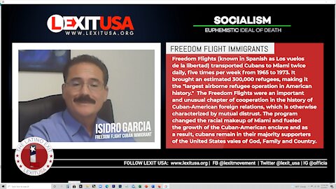 Cuban Freedom Flight Immigrant Educates us on Socialism