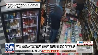 Migrants Staging Robberies To Get Visas
