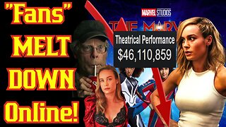 Disney's "The Marvels" Fans MELTDOWN as A "MsheU" TRENDS! Over Box Office Disaster! BLAMES MEN!