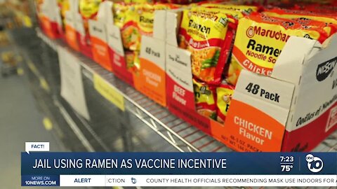Fact or Fiction: Prison offering ramen noodles for vaccine?