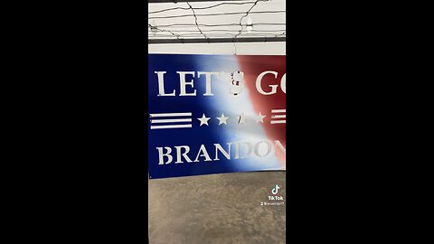 Let’s Go Brandon signs.