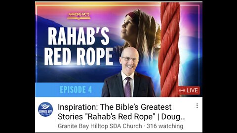 Pastor Doug Bachelor. Inspiration: Bible’s Greatest Stories