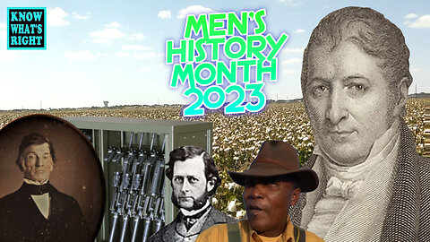 MEN'S HISTORY MONTH 2023 - The right to bear arms every cotton picking minute