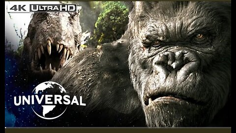 King Kong | V. rex Fight in 4k HDR