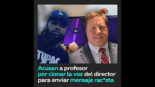 Profesor crea discurso racista falso del director del instituto con IA