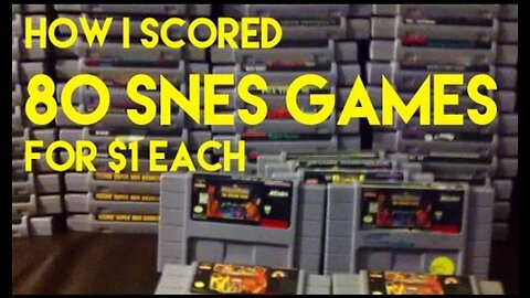 How I got 80 SNES Games for $1 Each! + Pokemon Board Game and Korean cereal