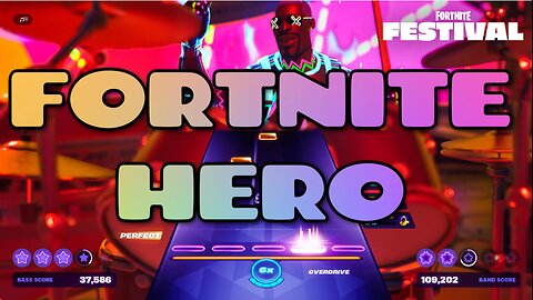 GUITAR HERO IS BACK!!! - FORTNITE IS NOW GUITAR HERO!