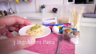 MACARRÃO FRITO COM QUEIJO E MANTEIGA