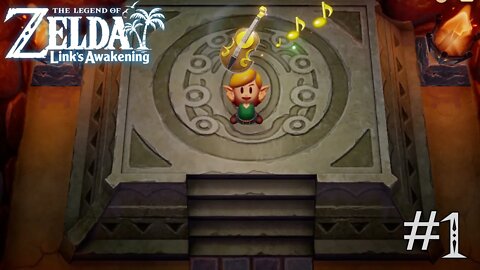 Legend of Zelda: Links Awakening Gameplay Part 1 - Minigames & Tail Cave (Nintendo Switch)