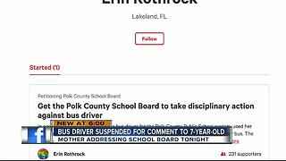 Polk bus driver accused of telling student he would 'go to hell' because parents are gay