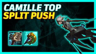 TENTANDO CARREGAR DE CAMILLE SPLIT PUSH // EM BUSCA DE TODAS M7: CAMILLE #2