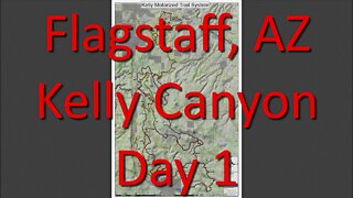 Flagstaff - Day 1 - On getting new trail and ramblings