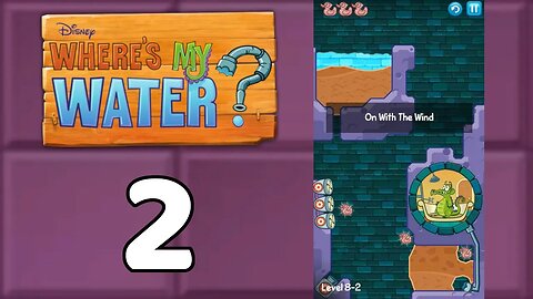 Where's My Water? Swampy - Caution to the Wind Level 2 | 3 stars walkthrough