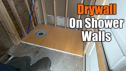 Should You Use Drywall In a Shower? | Master Bath Remodel | THE HANDYMAN |