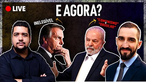 🔴AO VIVO: Bolsonaro inelegível, futuro da direita, repercussão de Lula em Foro de São Paulo