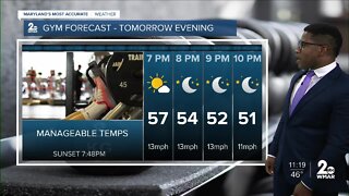 Patrick Pete's WMAR-2 News Tuesday night forecast