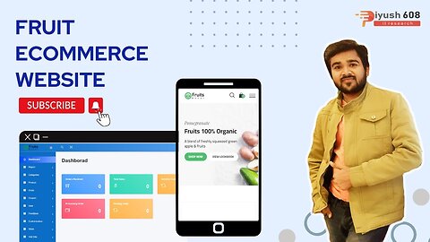 Download Free Fruit Ecommerce Website with Source code