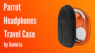 Parrot Over-Ear Headphones Travel Case, Hard Shell Headset Carrying Case | Geekria