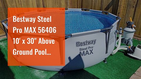 Bestway Steel Pro MAX 56406 10' x 30" Above Ground Pool (Pool Only)