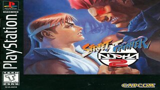 Street Fighter Alpha 2 - PSX (Sagat)