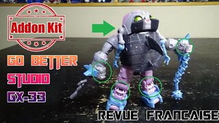 [Francais] Revue Video de Go Better Studio - GX-33 - pour Studio Series Gnaw