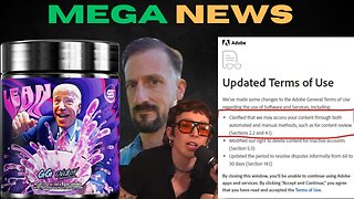 (LIVE) New Studio, GamerSupps v. Secret Service, Rekieta's Kilos, Mercante Match & Adobe ToS Update